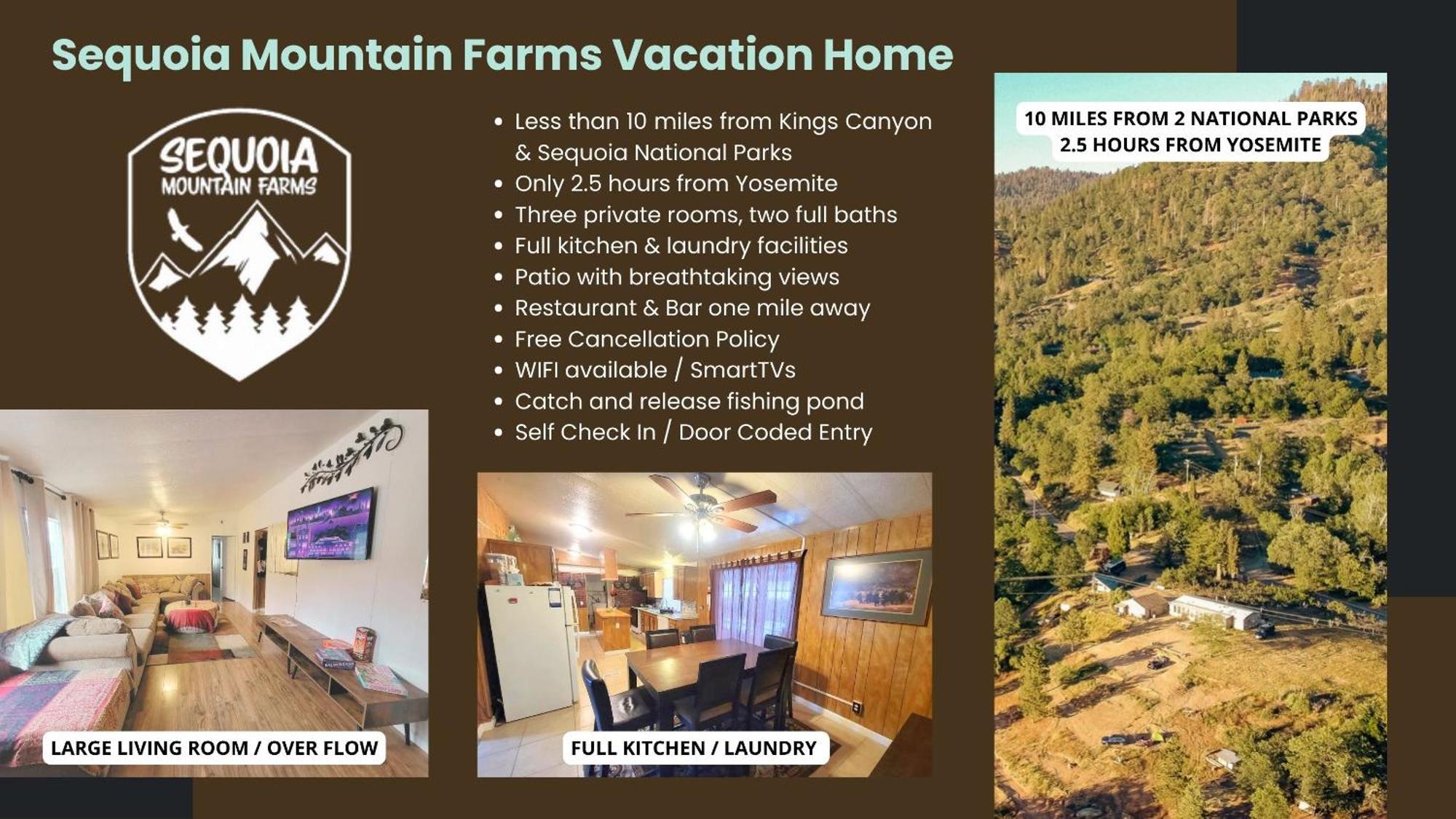 Campground At Sequoia Mountain Farms - Bring Your Own Tent Or Rv - No Bedrooms Or Beds Provided Miramonte エクステリア 写真